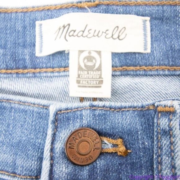 NEW Madewell Wilcrest Wash Distressed mid rise‎ Skinny Jeans, 25 - Picture 13 of 16